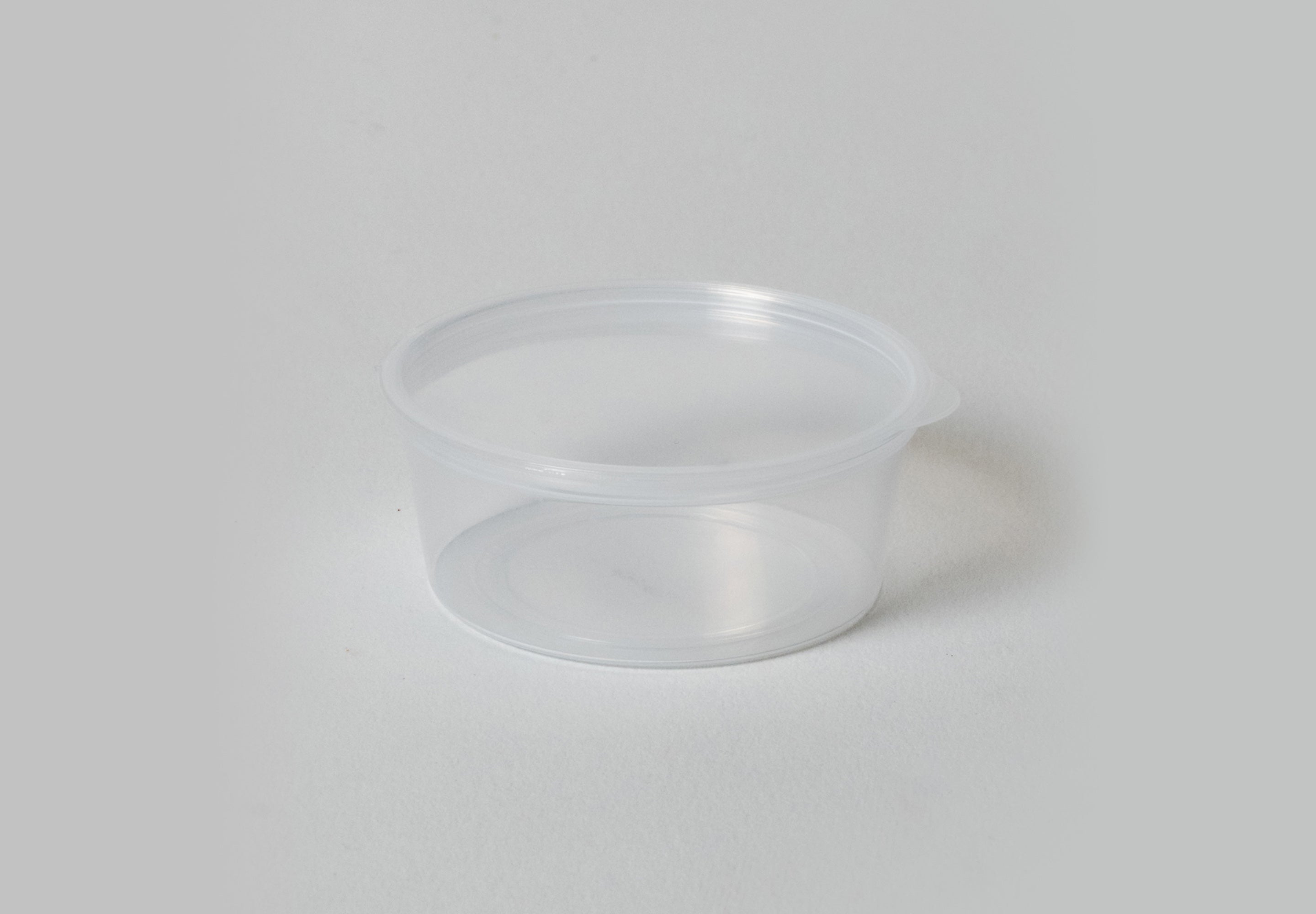 Image of 2oz Clear Hinged Portion Cup